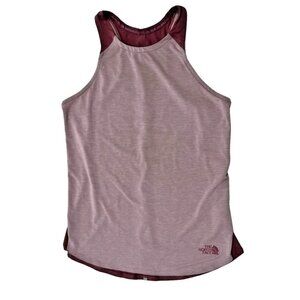 The North Face Women's Dynamix Full Racerback Tank Top Purple- Size Small
